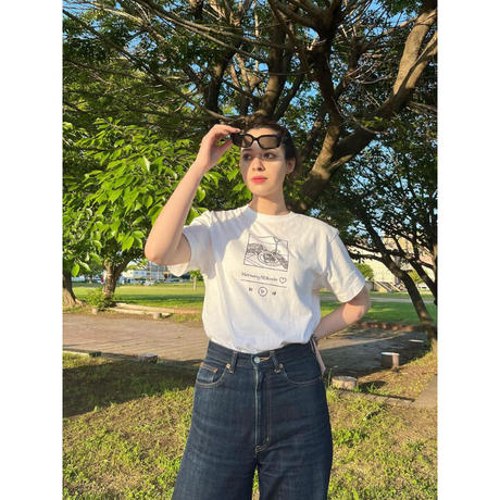 EW×Asha/Long T-shirt