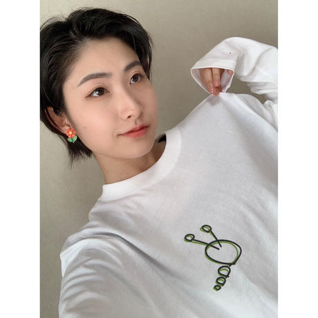 EW×蟲乃夏/Long T-shirt