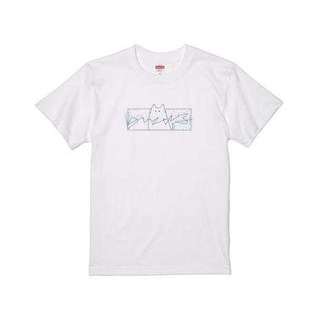 EW×白いニャン子/T-shirt