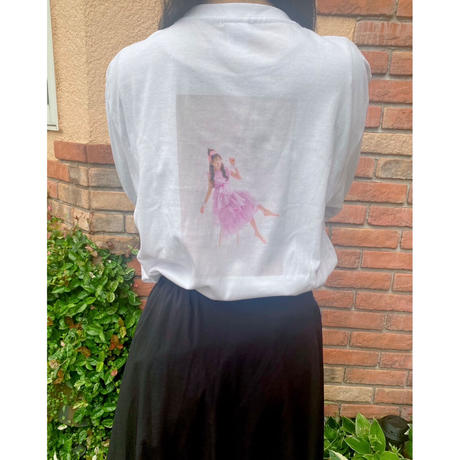 EW×山崎理彩/Long T-shirt
