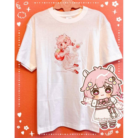 EW×苺恋野あまみ/Long T-shirt