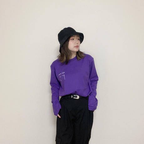 EW×羽彗ちな/Long T-shirt