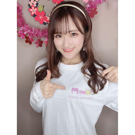 EW×片瀬萌南/Long T-shirt