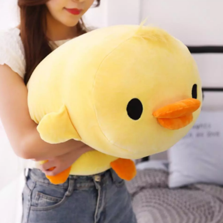 ２color 海外ブランド アヒル ぬいぐるみ 人気 雑貨 可愛い 枕 抱き枕 癒し 大き