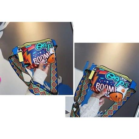 4color 海外ブランド 人気 ウエストバック ボディバック カラフル ポップ おしゃれ