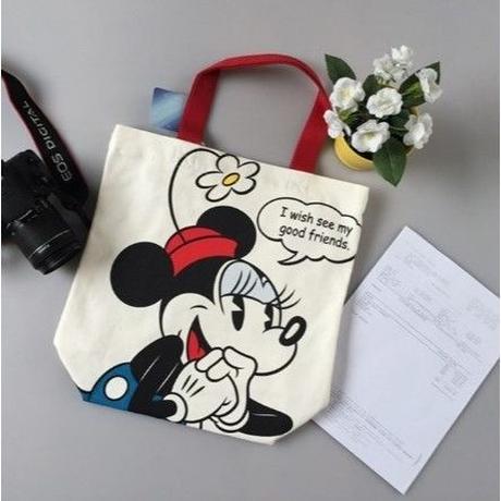 ５collar 海外 ブランド 人気 ディズニー ミニーマウス 大容量 トートバック レディ