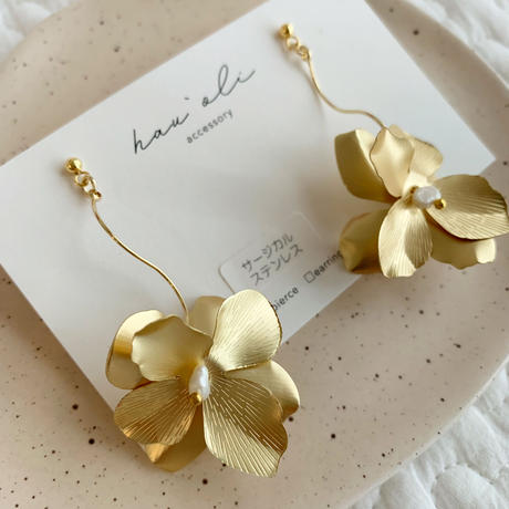 クーポンあり - きのこ様専用です♪ バラのイヤリング スイートピー