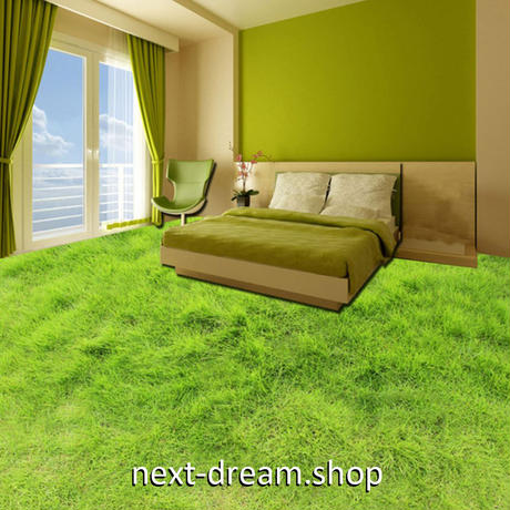 寝室 緑 壁紙 Interior