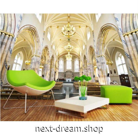 カスタム３d壁紙 1ピース 1 宮殿の中 奥行きのある立体デザイン ヨーロッパ お店 ク