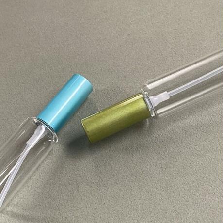 ＜100個 アソート可＞　１０ml メタルキャップアトマイザー（10ml MSクリアー 57147）日本製 【店舗用　業務用　卸　販促　メンズ　香水　アロマ】