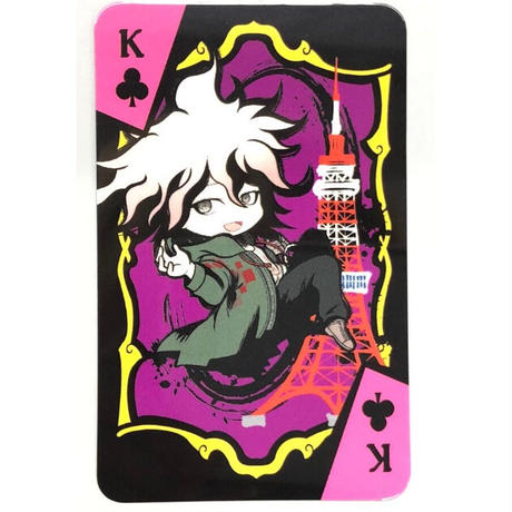 ダンガンロンパ　狛枝　トランプ　カード　パセラ レア ダンガンロンパ 狛枝凪斗 東京タワー トランプ カード 特典