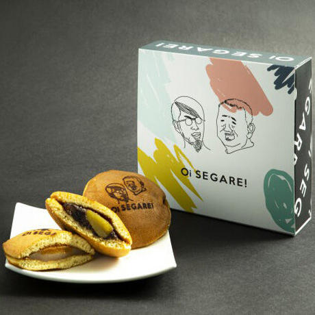 栗どら焼き3個・杏子どら焼き2個セット