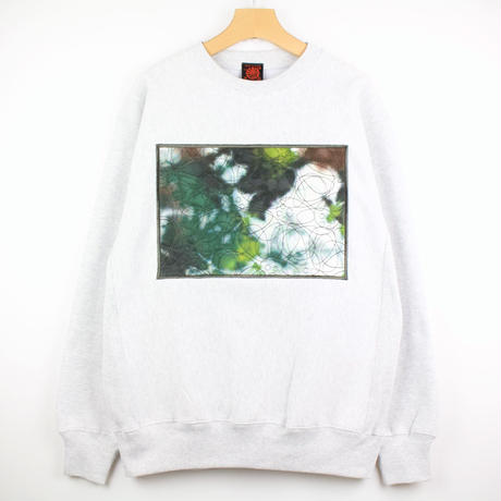 JAVARA「WEART CREW SWEAT-TRIP FLOWER-#07（size/L）」