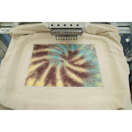 JAVARA「WEART CREW SWEAT-TRIP FLOWER-#07（size/L）」