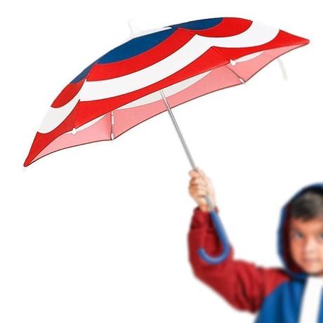 キャップが雨からお子さんを守ってくれます キャプテンアメリカ キッズ アンブレラが入荷 アメリカントイショップ ジェイビー