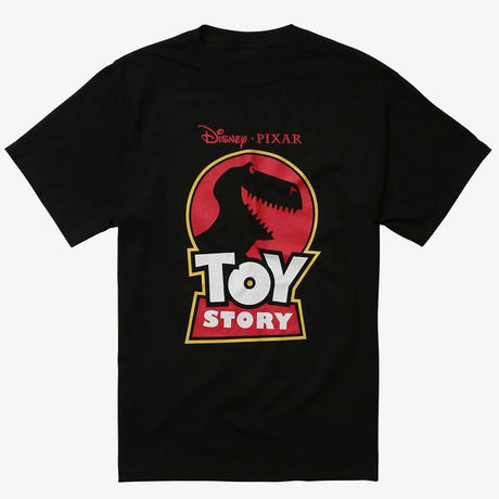 ジュラシックパーク風デザインの「トイストーリーのレックスTシャツ