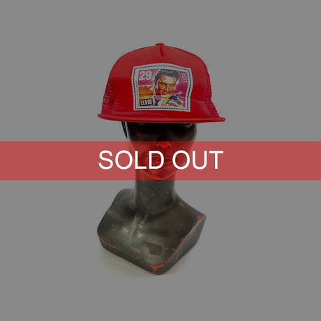 【DEAD STOCK】80'S ELVIS PRESLEY MESH CAP