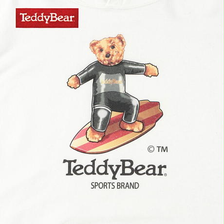 送料無料 SALE 70%OFF TEDDY BEAR （テディベア）　パーカー メンズ レディース TDBR-037-B ロゴ キャラクター サーフ スウェット シャツ アメカジ