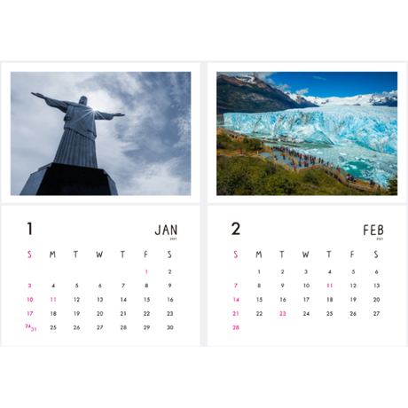 オリジナルカレンダー Stores