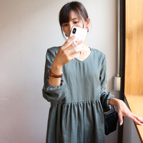 ダブルガーゼワンピース Stores