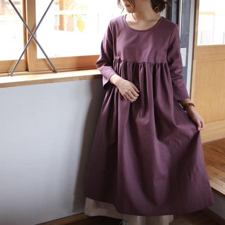 リネンギャザーワンピース Stores