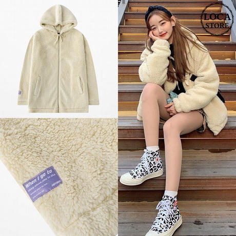 ボアブルゾンレディース Stores