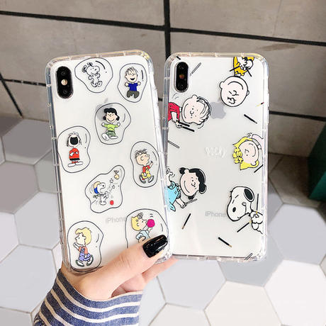 新しい Iphone11 ケース 透明 スヌーピー がじゃなたろう