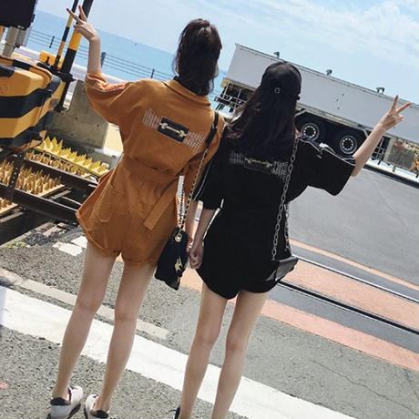サロペット スポーティな韓国可愛いファッションで この夏を楽しもう Hdfks サロペット スポーティな韓国可愛いファッションで この夏を楽しもう Hdfks