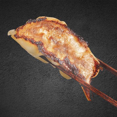 熊本産放牧豚「走る豚」の肉餃子（冷凍）青じそ入りセット　無添加　ニンニク不使用　8人前（スタンダード、青じそ各20個　計40個）＋餃子用特製黒酢だれ＋辣油　3/3.3/4　発送分　送料着払い