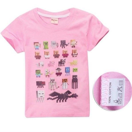 マインクラフト Minecraft 子供服 モンスター キャラクター プリントt マインクラフト Minecraft 子供服 モンスター キャラクター プリントt