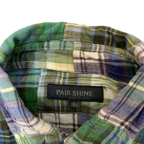 PAIR SHINE PATCHWORK S/S SHIRT