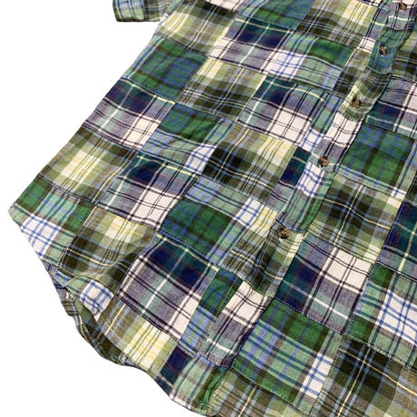 PAIR SHINE PATCHWORK S/S SHIRT