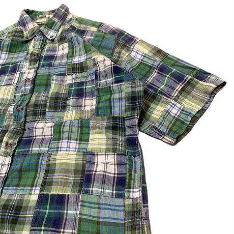 PAIR SHINE PATCHWORK S/S SHIRT