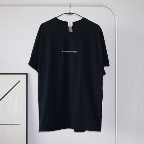 MAN-SION RECORDS / Logo T-shirts Black
