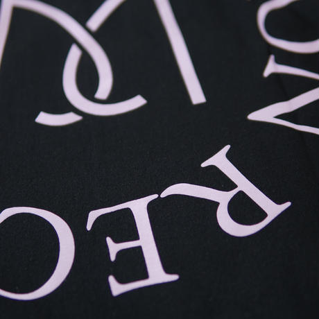 MAN-SION RECORDS / Logo T-shirts Black
