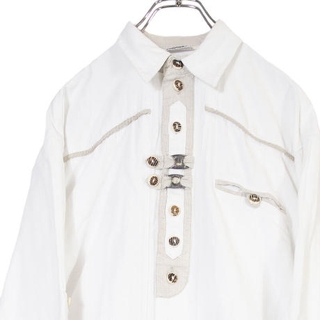 新入荷 - 21AW Bergfabel ペーパーコットンチロルシャツ - カウンター