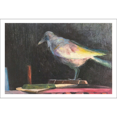 ポストカード 希望のからす 油絵 Remix Studio Tora