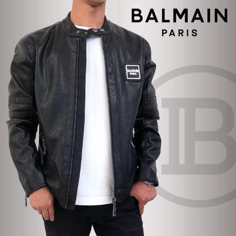 BALMAIN ボンバー ライダース ジャケット メンズ 8030 / 52 ...