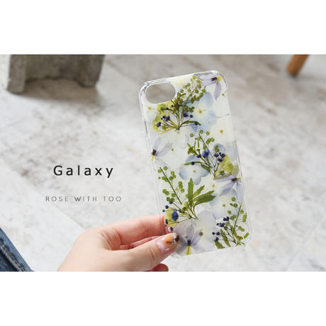 Galaxy / 押し花スマホケース 200729_4 | 押し花 ケース専門店 ｜ R