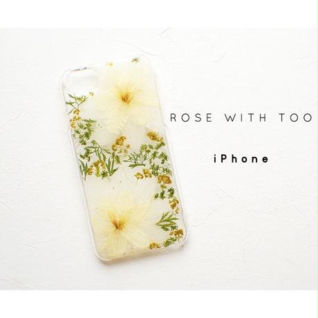 iPhone / 押し花ケース 20190618_4 | 押し花 ケース専門店 ｜ ROSE