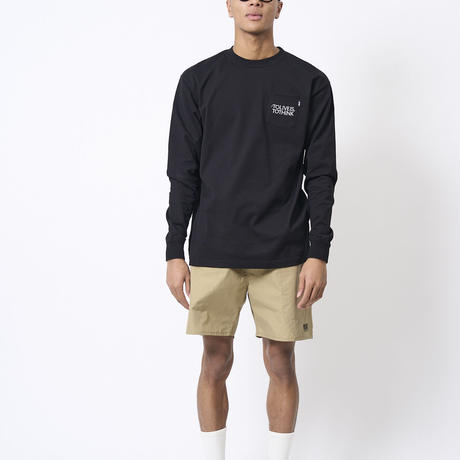 TO LIVE IS TO THINK POCKET LS T-SHIRTS （RUTSUBO×MHAK)