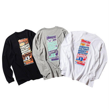 PAPER SIGN LS T-SHIRTS（RUTSUBO×ALLRAID)