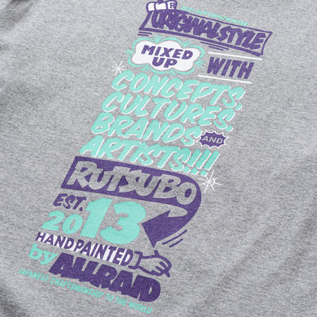 PAPER SIGN LS T-SHIRTS（RUTSUBO×ALLRAID)