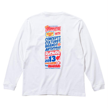 PAPER SIGN LS T-SHIRTS（RUTSUBO×ALLRAID)