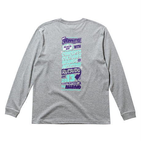 PAPER SIGN LS T-SHIRTS（RUTSUBO×ALLRAID)