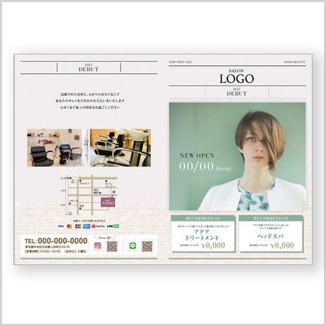 チラシ制作 Stores