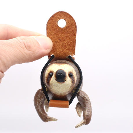 末吉晴男 手乗り アーイー  ナマケモノ ハンドメイド インテリア 動物