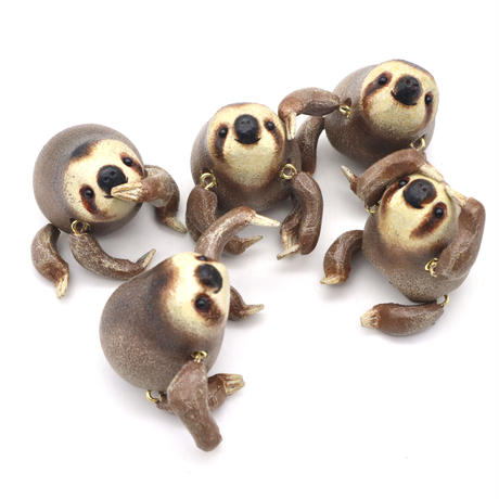 末吉晴男 手乗り アーイー  ナマケモノ ハンドメイド インテリア 動物