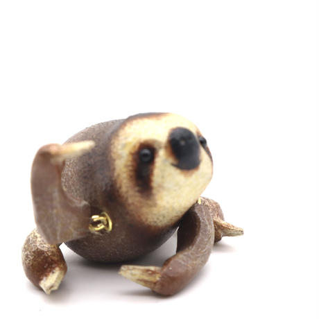 末吉晴男 手乗り アーイー  ナマケモノ ハンドメイド インテリア 動物