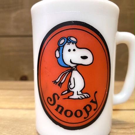 Peanuts Snoopy Glass Mug ピーナッツ スヌーピー グラスマグ 2106